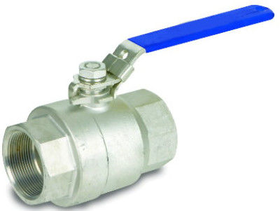 ねじで締められた端の浮遊物は球弁NPT 2PCの消失型鋳造法ISOの証明を作動させました