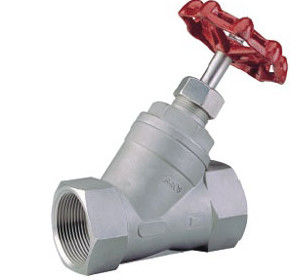 Yはねじで締められた端の鋳造物鋼鉄地球弁PN16/PN40圧力レバー操作タイプします